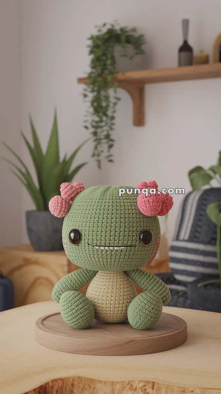 Realistic crochet image for Amigurumi Snapdragon - FREE Crochet Pattern