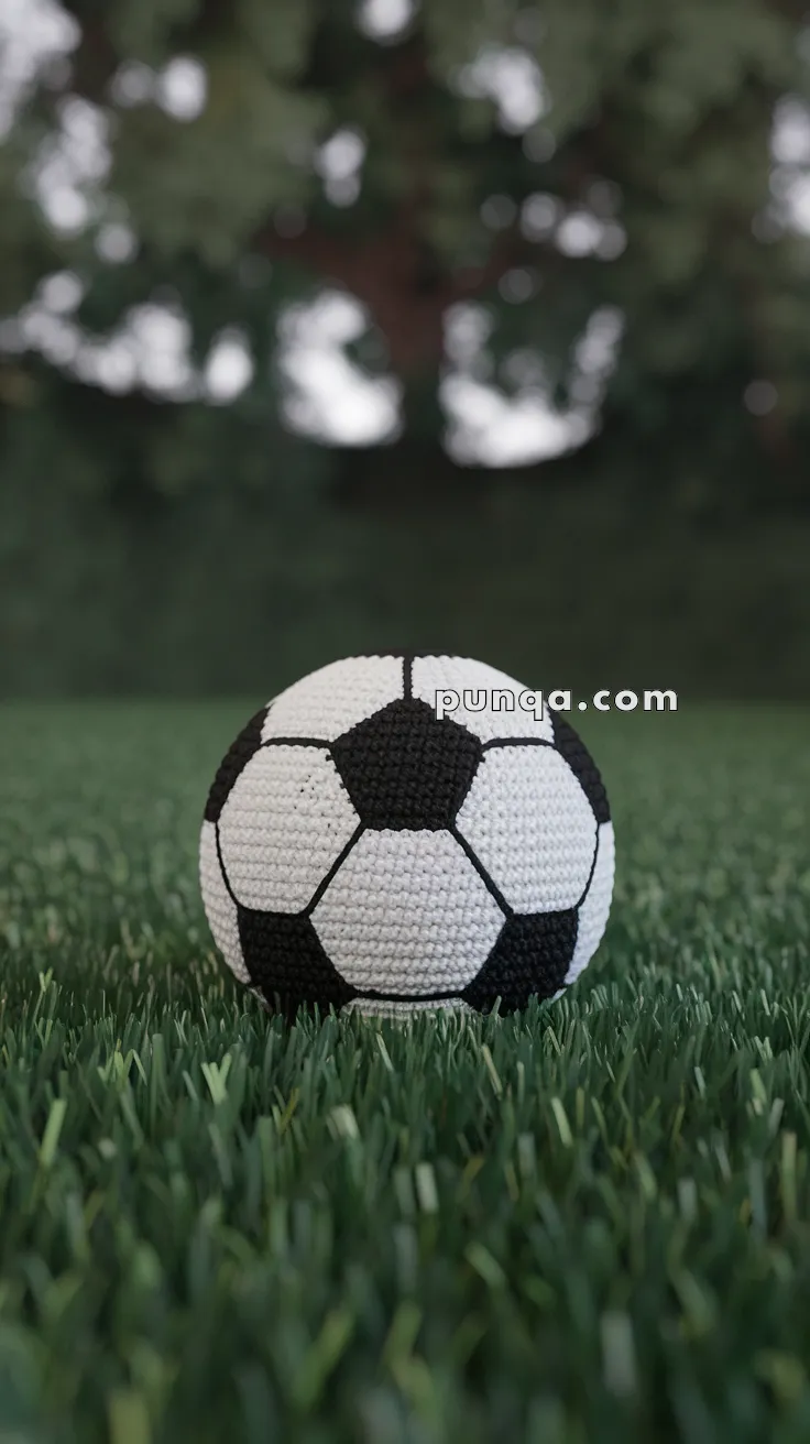 Amigurumi Soccer Ball – FREE Crochet Pattern