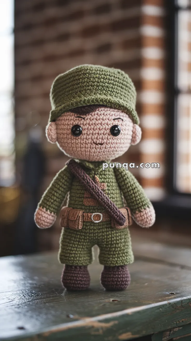 Amigurumi Soldier Doll – FREE Crochet Pattern