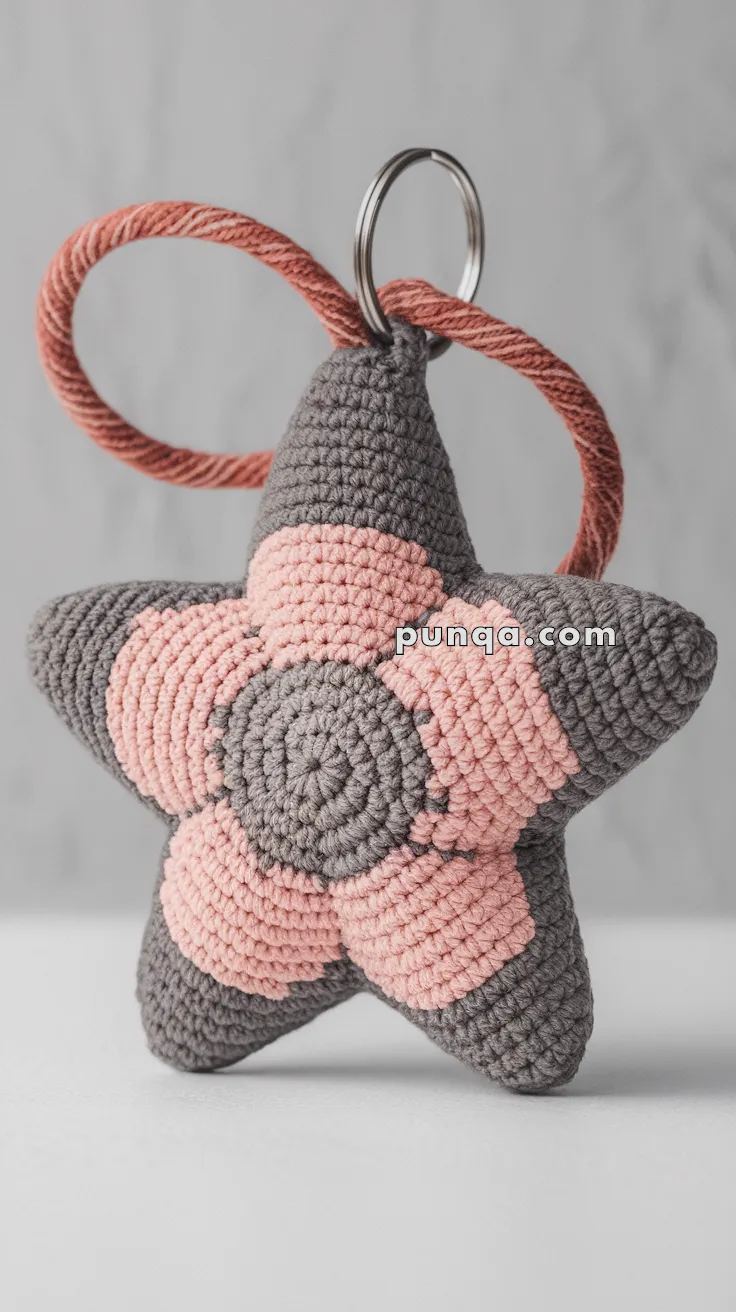 Amigurumi Star Keychain – FREE Crochet Pattern
