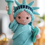 Amigurumi Statue Of Liberty – FREE Crochet Pattern