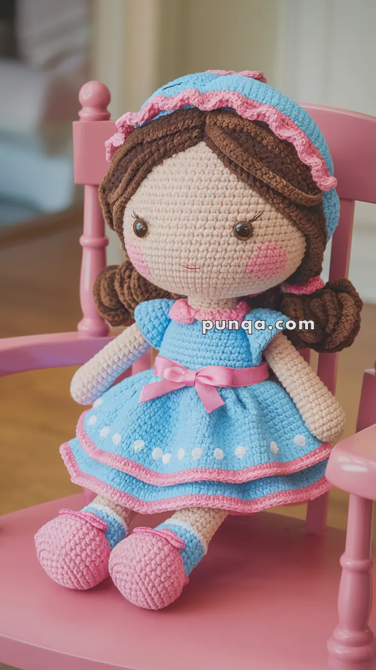 Amigurumi Strawberry Shortcake Doll – FREE Crochet Pattern