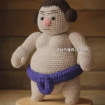 Amigurumi Sumo Wrestler – FREE Crochet Pattern