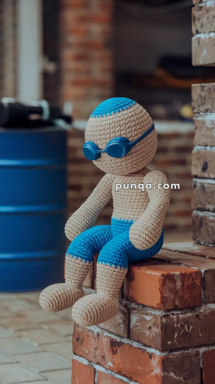 Amigurumi Swimmer – FREE Crochet Pattern