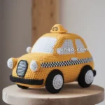 Amigurumi Taxi Cab – FREE Crochet Pattern