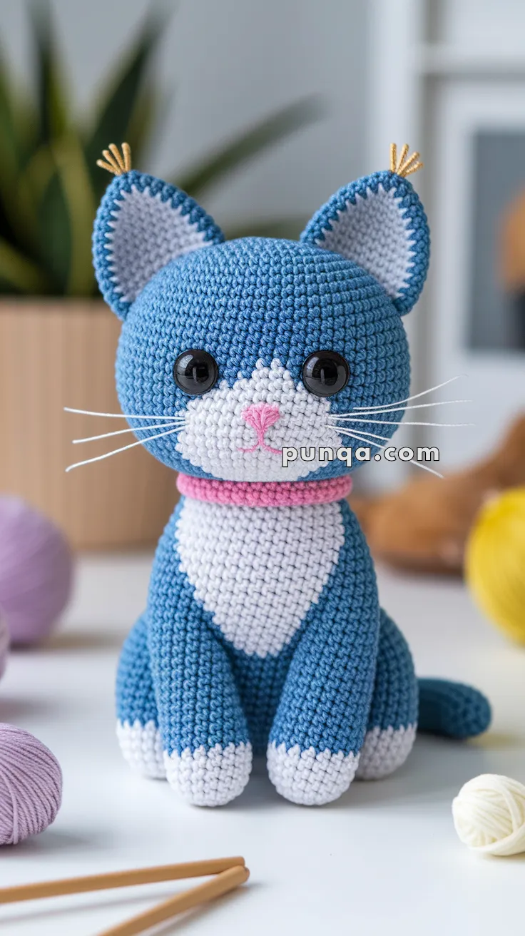 Amigurumi Teacup Kitten – FREE Crochet Pattern