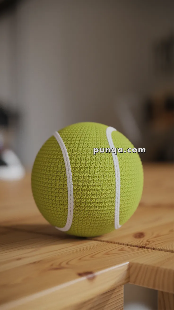 Amigurumi Tennis Ball – FREE Crochet Pattern