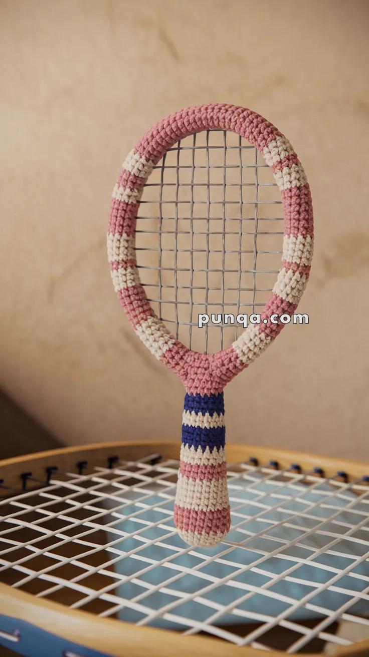 Amigurumi Tennis Racket – FREE Crochet Pattern