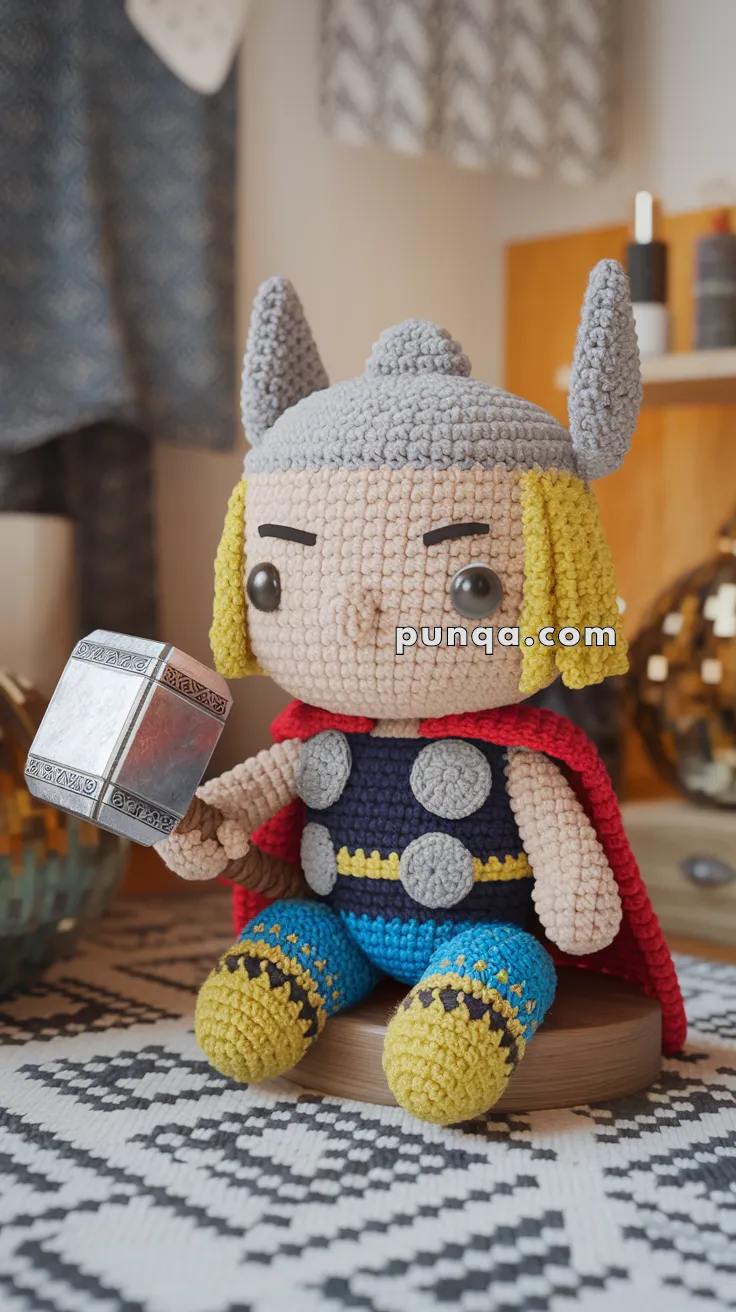 Amigurumi Thor – FREE Crochet Pattern