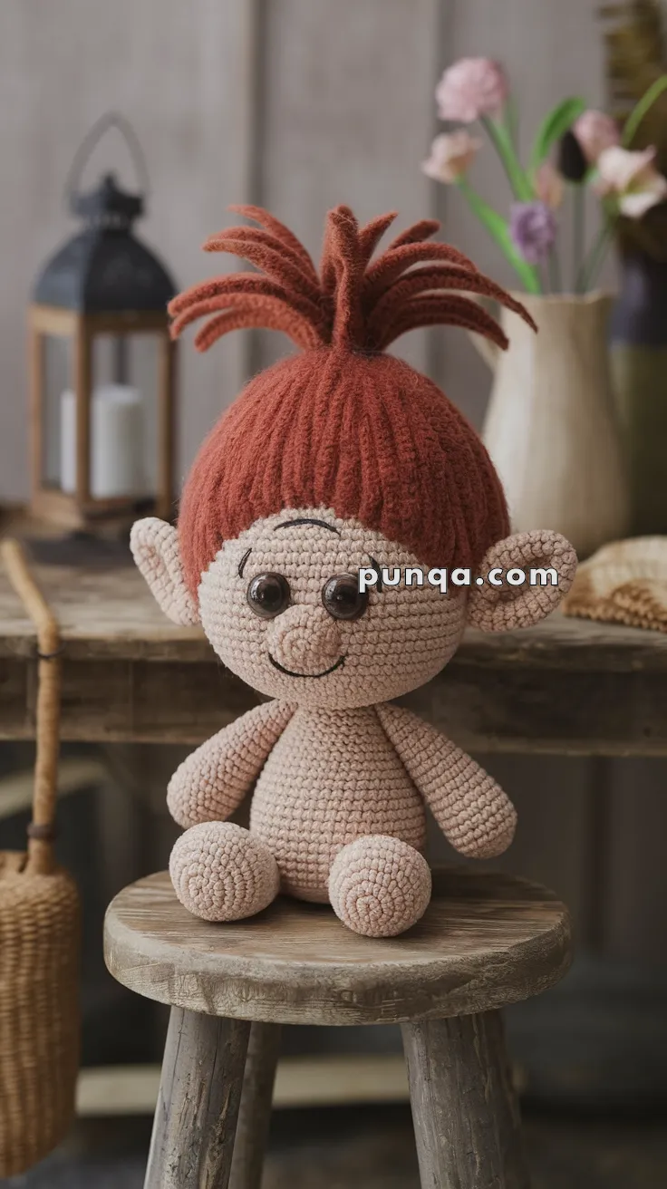Amigurumi Troll – FREE Crochet Pattern