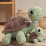 Amigurumi Turtle With Hatchling – FREE Crochet Pattern