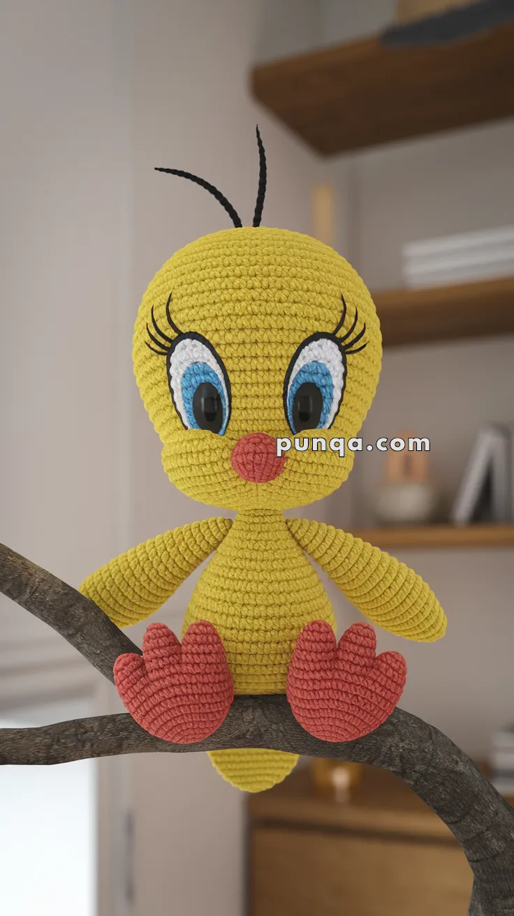 Amigurumi Tweety Bird – FREE Crochet Pattern