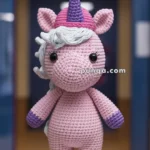 Amigurumi Unicorn Keychain – FREE Crochet Pattern