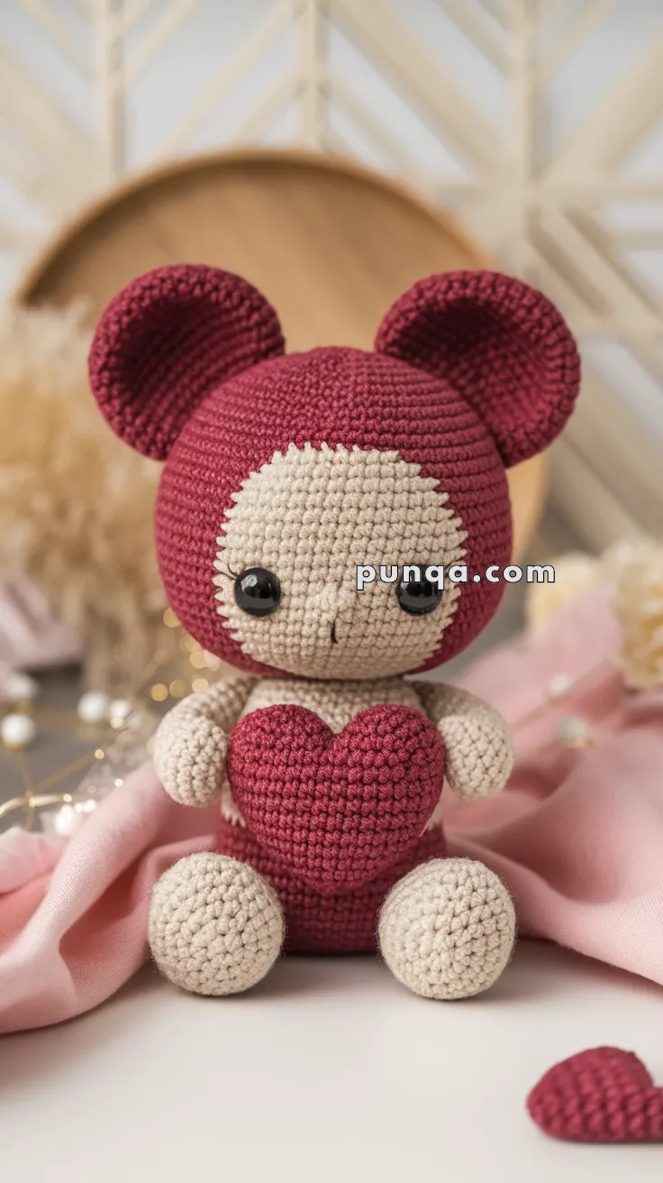 Amigurumi Valentine’s Day Doll – FREE Crochet Pattern