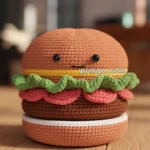 Amigurumi Veggie Burger – FREE Crochet Pattern
