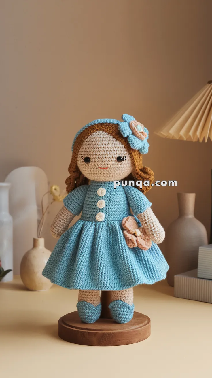 Amigurumi Vintage Doll – FREE Crochet Pattern