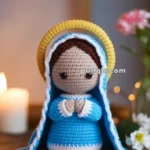 Amigurumi Virgin Mary – FREE Crochet Pattern
