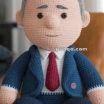 Amigurumi Vladimir Putin – FREE Crochet Pattern