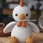 Amigurumi White Chicken – FREE Crochet Pattern