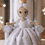 Amigurumi White Queen – FREE Crochet Pattern
