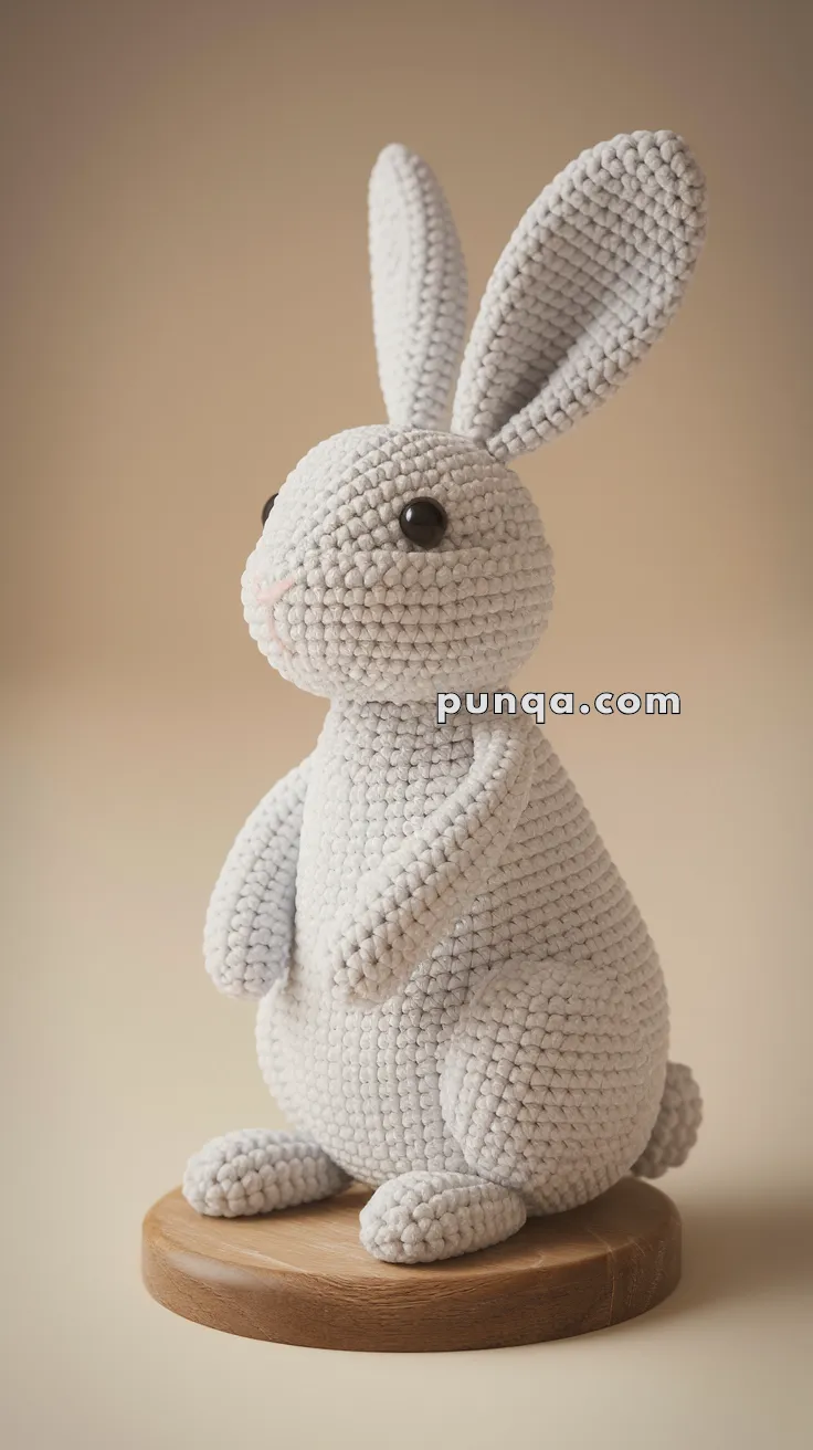 Amigurumi White Rabbit – FREE Crochet Pattern