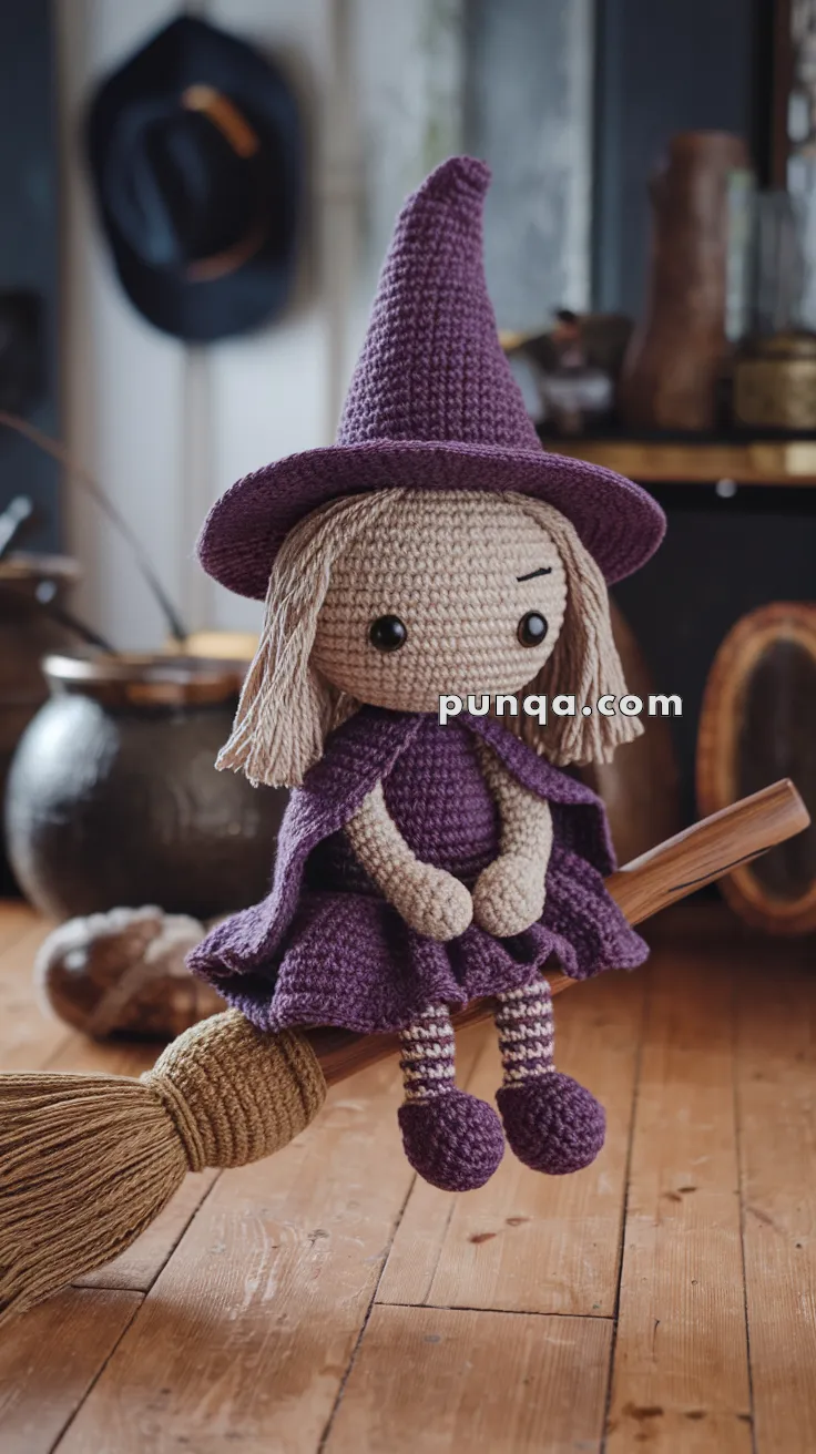 Amigurumi Witch – FREE Crochet Pattern
