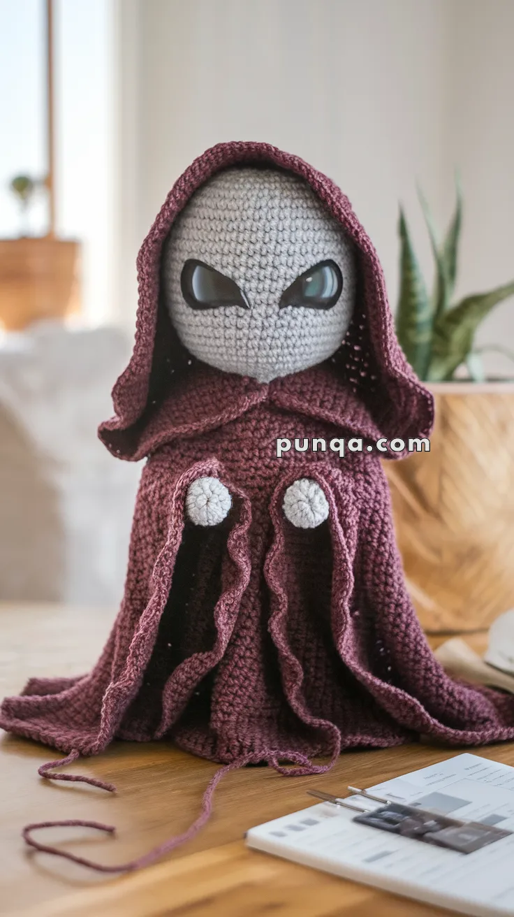 Amigurumi Wraith – FREE Crochet Pattern