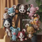 Amigurumi Wreath – FREE Crochet Pattern