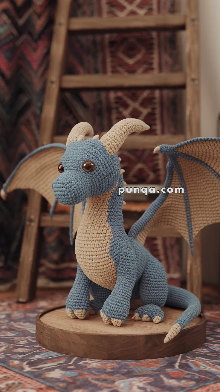 Amigurumi Wyvern – FREE Crochet Pattern