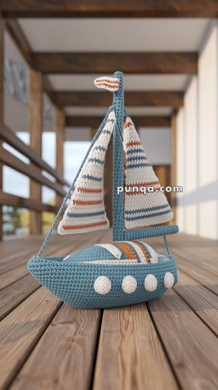 Amigurumi Yacht – FREE Crochet Pattern