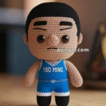 Amigurumi Yao Ming – FREE Crochet Pattern