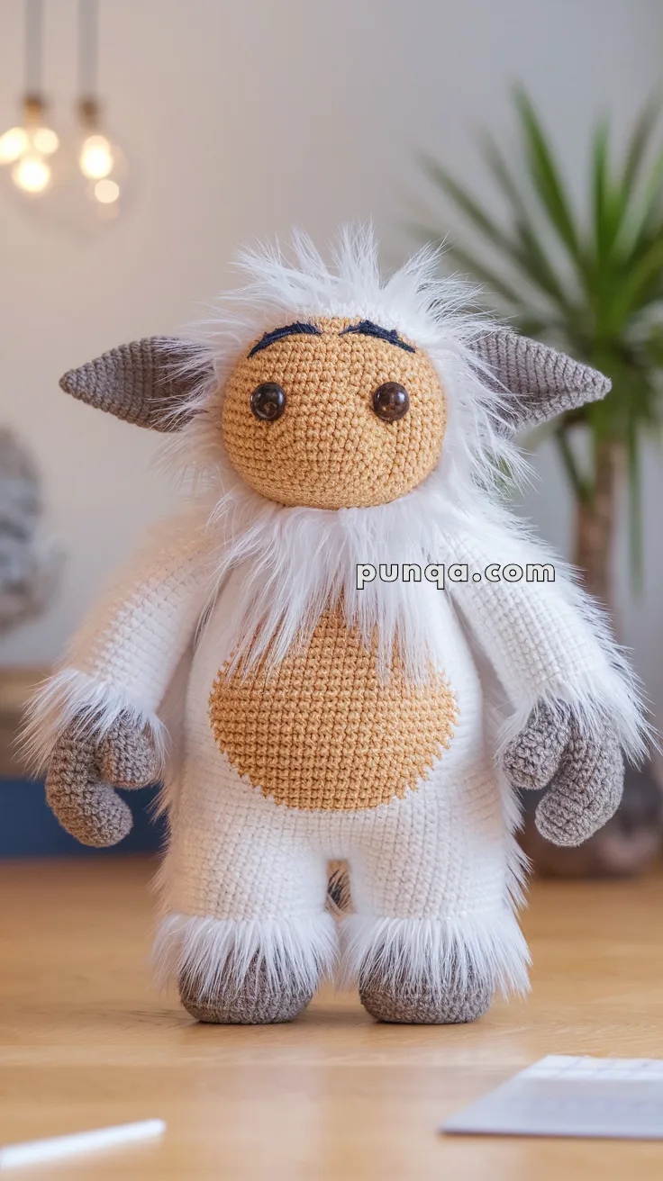Amigurumi Yeti – FREE Crochet Pattern