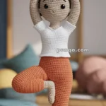 Amigurumi Yoga Girl – FREE Crochet Pattern