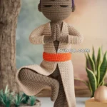 Amigurumi Yogi In Tree Pose – FREE Crochet Pattern