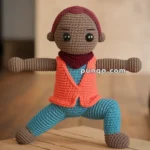 Amigurumi Yogi In Warrior Pose – FREE Crochet Pattern