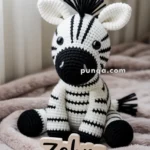 Amigurumi Zebra with Stripes – FREE Crochet Pattern