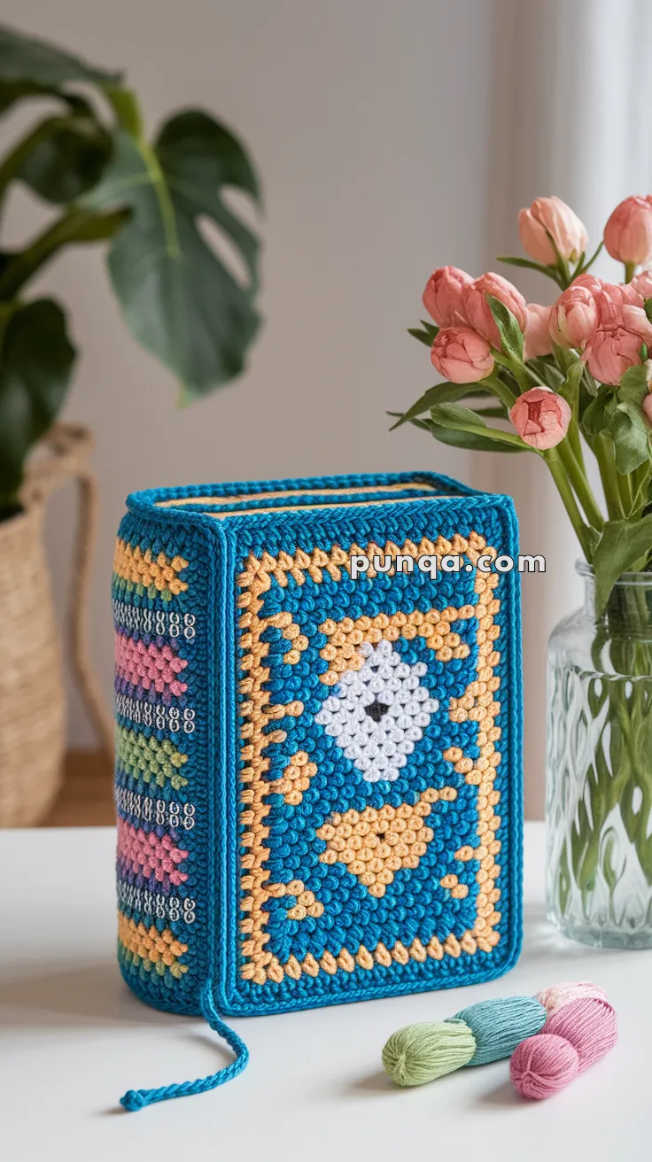 Book Cover – FREE Crochet Pattern