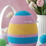 Striped Easter Egg – FREE Crochet Pattern