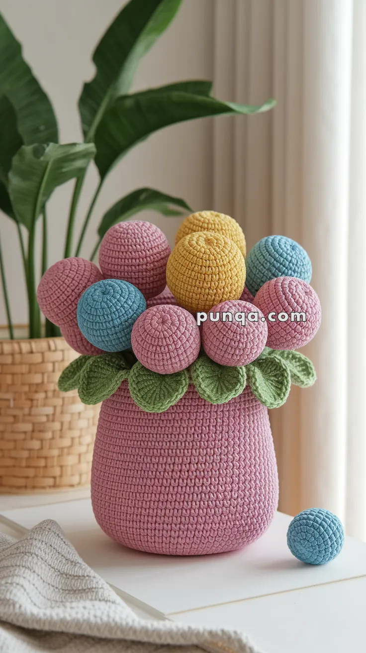 Flower Pot – FREE Crochet Pattern