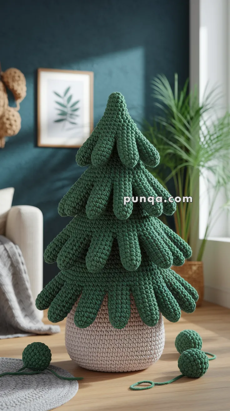 Amigurumi Pine Tree – FREE Crochet Pattern