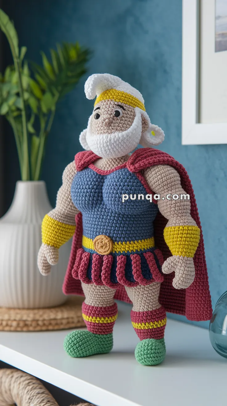 Amigurumi Hercules – FREE Crochet Pattern